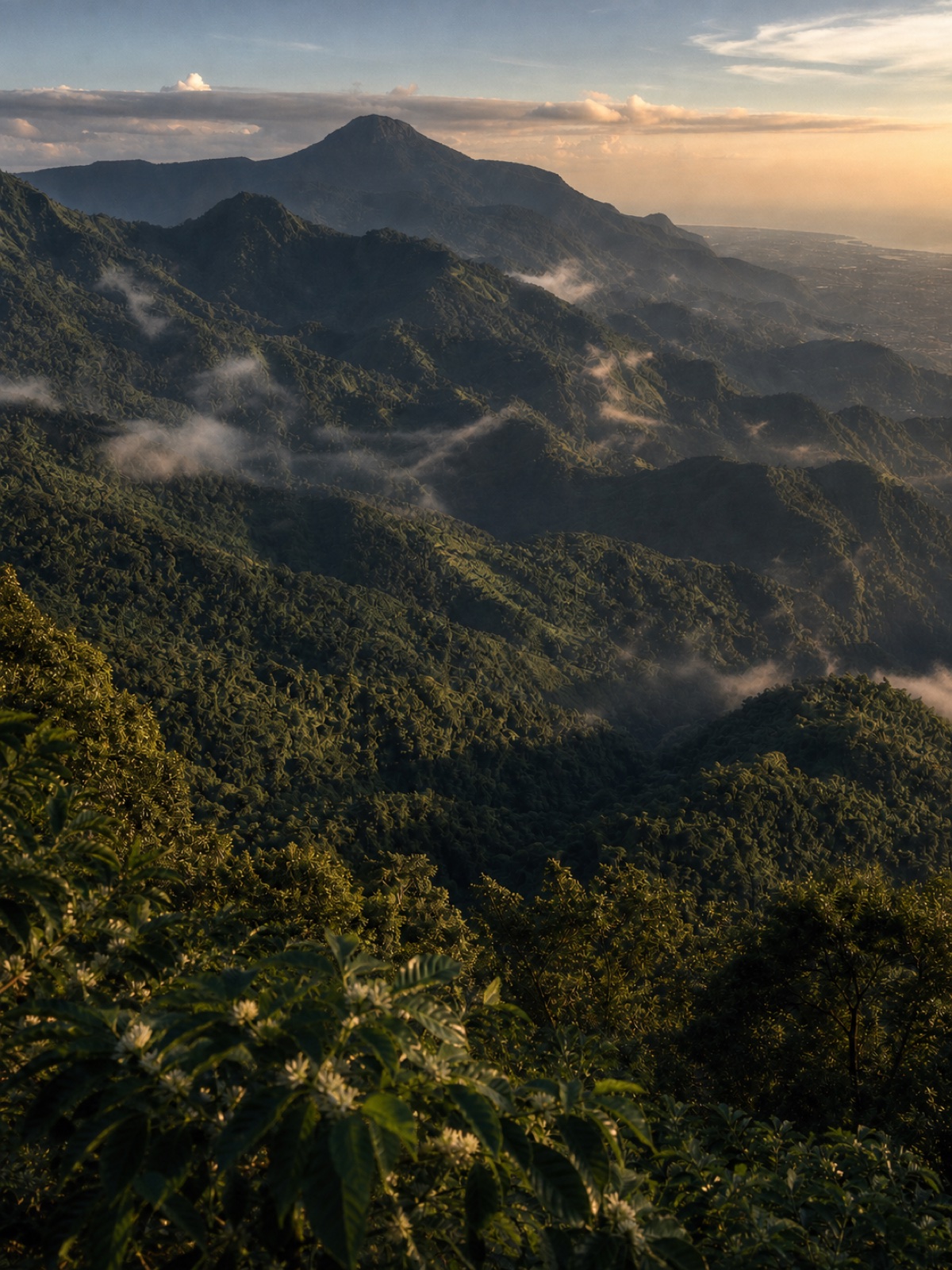 蓝山主景